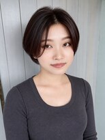 ルトワフクロマチ(Lutowa Fukuromachi) ダークパープル/ナチュラルショート/ミルクブラウン/夏袋町