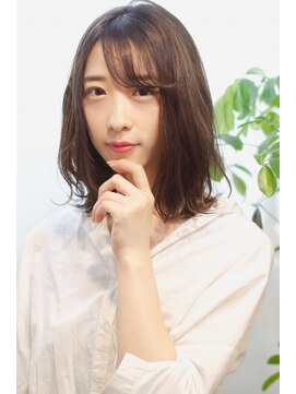 オースト ヘアー ステラ 新宿店(Aust hair Stella) シフォンセミディ×ミルキーグレージュ