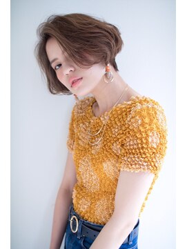 ロンドアベニール 北千住(Lond avenir) 【Lond avenir本田奈穂美】小顔に見えるオシャレショートボブ☆