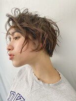 ソイ 下北沢(soi)&nbsp;アンニュイなこなれ感が可愛いショートボブスタイル