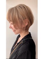 ナチュラル ヘアーデザイニング(Natural hair designing) #今泉ショート　耳掛けハンサムショート