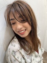 リベルタ(liberta)&nbsp;ストレートミディ×上品ハイライト［liberta/植松