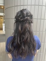 モードケイズ 阿倍野店(MODE K’s) ゆるふわハーフアップ