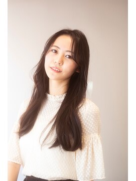 バルベストーキョーサウス(BARBES TOKYO SOUTH) 20代・30代/くびれヘア/暗髪/ニュアンスカラー/大人可愛い