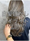 白髪ぼかしハイライト20代30代40代¥15400
