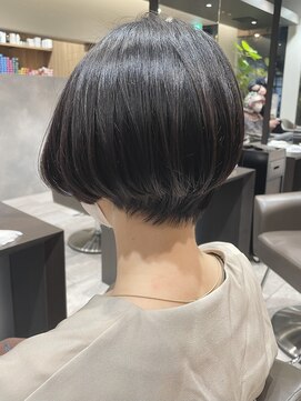 アイフィールアヴェダ 船堀店(i feel AVEDA) 【木村】前髪無しショートボブ