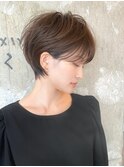 大人ショートボブ/小顔ショート/絶壁解消/30代40代50代