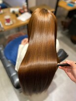 ライフ(LIFE)&nbsp;髪質改善ヘアエステ/縮毛矯正/ストレート/黒髪/ココアベージュ