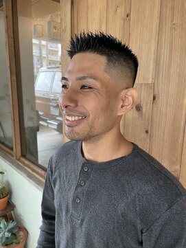 バーバー オールドランプ(BAR BER OLDLAMP) アップバング