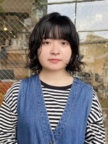 サイズ(cyez)&nbsp;【渡部】黒髪ボブパーマ