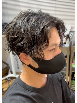 アントワープトーキョー(antwerp TOKYO) 波巻きツイストスパイラルパーマメンズパーマ白髪染めハイライト