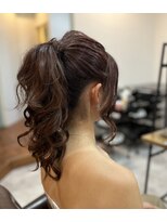 イリゼ(IRISE)&nbsp;高めのポニーヘアアレンジ★