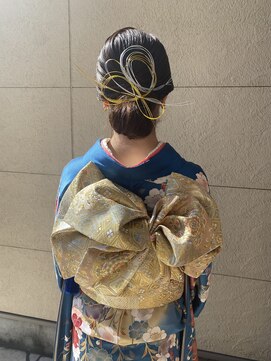 サード(ThairD) 成人式/タイトヘア/ヘルシースタイル/アースカラー