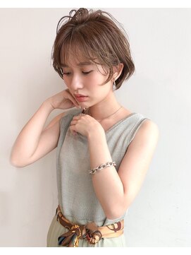 ジーニ(GENIE) 20代30代大人可愛い前髪顔周り似合わせカット大人レイヤー