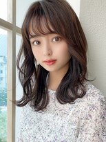 シルクレイ 高田馬場(Silk-lei)&nbsp;くびれミディ小顔ヘア★ブラウンベージュ20代