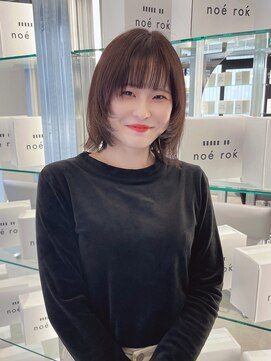 ノエロク 岐阜(noe rok) 【ヘーゼルグレージュ】のボブレイヤースタイル