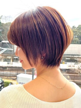 プルーヴ 秋葉原(prove) 30代40代大人女性/前髪ありショートボブ/ショートヘア/髪質改善