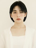 オンク 新宿(onk)&nbsp;黒髪/グレーベージュ/レイヤーロング/前髪パーマ[新宿駅]