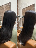 ルスリー 京都店(Lsurii) 髪質改善ストレート