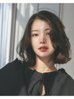 コア 表参道(COA)&nbsp;レイヤーカット/ウエットヘア/オリーブベージュ/表参道/表参道駅