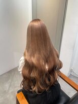 ブリーチダブルカラー　ミルクティーベージュ