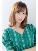 山村/ひし形シルエット/くびれミディ/くびれヘア/お店可愛い銀座