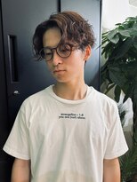 グロウウィング(GROWING) men's perm センターパート