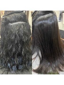 カスミ(kasumi) 髪質改善ストレートの事例