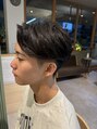 マシェリ バイ ハセ(ma cherie by HASE) メンズセンターパートのパーマ得意です◎