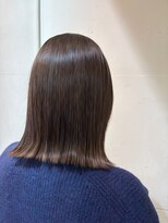 オーガニックマインド 坂戸 鶴ヶ島(organic+mind)&nbsp;20代30代ナチュラルくびれボブ艶感結べるボブ