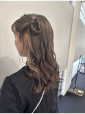 ふわふわハーフツイン