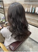 コテ巻きパーマ