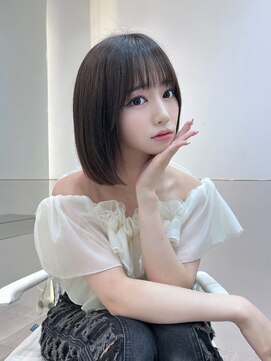 シー バイ ロンド 新宿(Sea by Lond) イメチェン×美髪［外ハネボブ/ボブ/グレージュ］