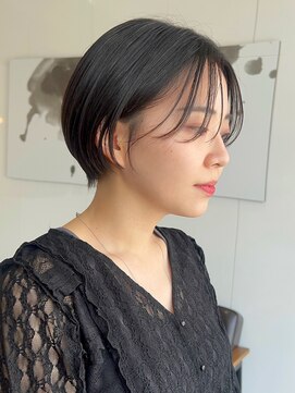 ホヌン 茅ヶ崎(Honnun) ショートヘア人気No.1｜小顔×うぶバングで大人かわいく◎茅ヶ崎