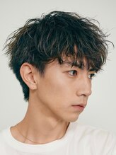 デプト(DEPT.) ツイストスパイラルパーマ波巻きスパイラルパーマメンズマッシュ