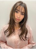 レイヤーカット/顔周りデザイン/ロングレイヤー/銀座