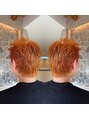 プラス セカンド ヘア(Plus 2nd) オレンジブラウン♪メンズカラーならお任せください☆