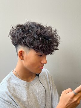 リッチブランドアンドコー(Rich Brand&Co) ショートハーパー メンズパーマ バーバー スペインカール