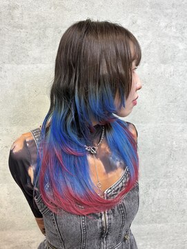 キャラ シャローネ 池袋(Chara Chalone) ウルフレイヤースタイル/デザインカラー【池袋東口/岸雄一】