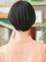 カバーヘア ブリス 北浦和(COVER HAIR bliss) ■シースルーバング黒髪小顔丸みショート314-2北浦和20代30代