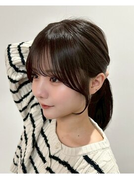 小顔くびれ顔まわりレイヤー