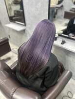 グラッジ 池袋(GLADGE)&nbsp;ラベンダー×ブラウンのエンドカラー