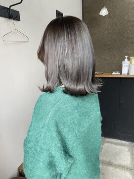 カンナカンナ 三佐店(cannaCANNA) *Olive garage×外ハネスタイル×透明感カラー*