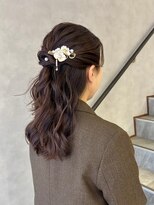 ヴィサージュメゾン(VISAGE maison)&nbsp;フォーマルにも◎ハーフアップ♪