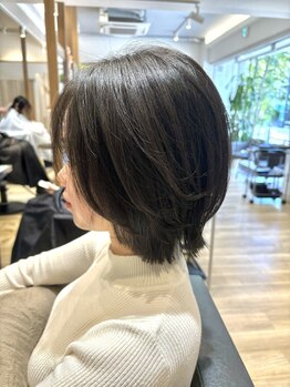 シュヴー 門前仲町(CHEVEUX)の写真/こだわりの顔周りカットでトレンドを抑えた小顔魅せヘア・レイヤースタイルも◎『なりたい』を叶えます☆