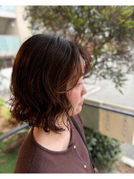 ジルトータルビューティーサロン 河内花園店 (JILL) ボブ×パーマ4.26ニュアンスパーマ