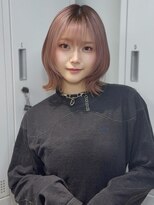 ザ シェノン ウメダ(THE CHAINON UMEDA)&nbsp;丸顔さんにおすすめの小顔に見えるくびれボブ