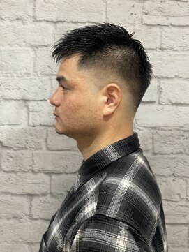 グレイスフル バーバープラチナム 六本木店(Graceful Barber platinum) 刈り上げフェード/バーバースタイル