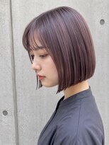 エストアール フクオカ 福岡博多店(est-r. Fukuoka)&nbsp;福岡/博多/ボブ/ラベンダー/アディクシーカラー