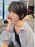 【根元の白髪が気になる方！】カット＋カラー(リタッチ)＋トリートメント